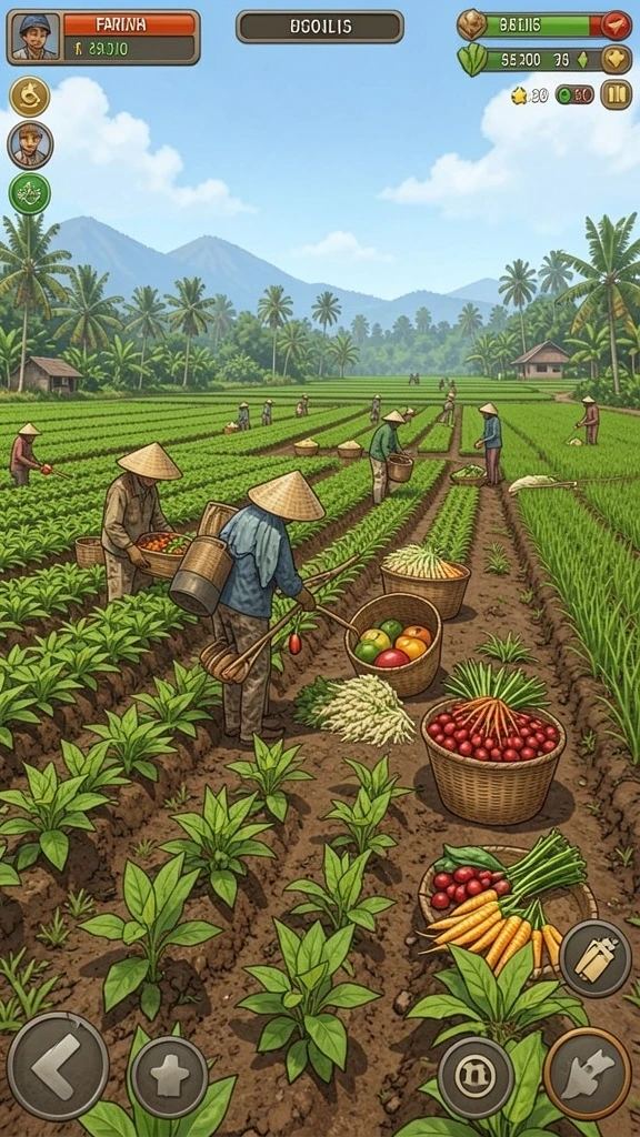 bos01 - Tampilan antarmuka yang mudah dinavigasi.