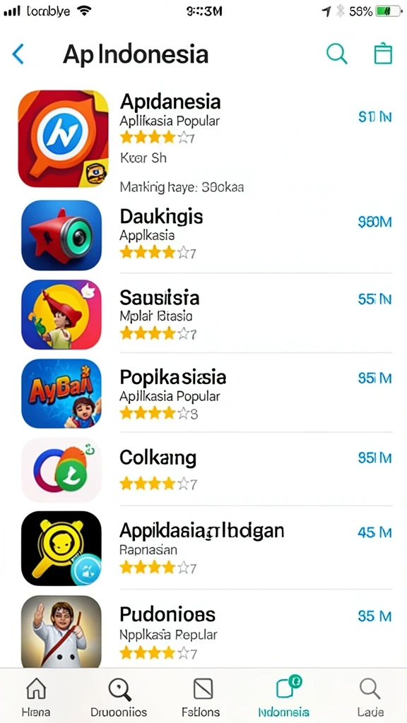 jktok - Tampilan antarmuka pengguna yang menarik dan modern.