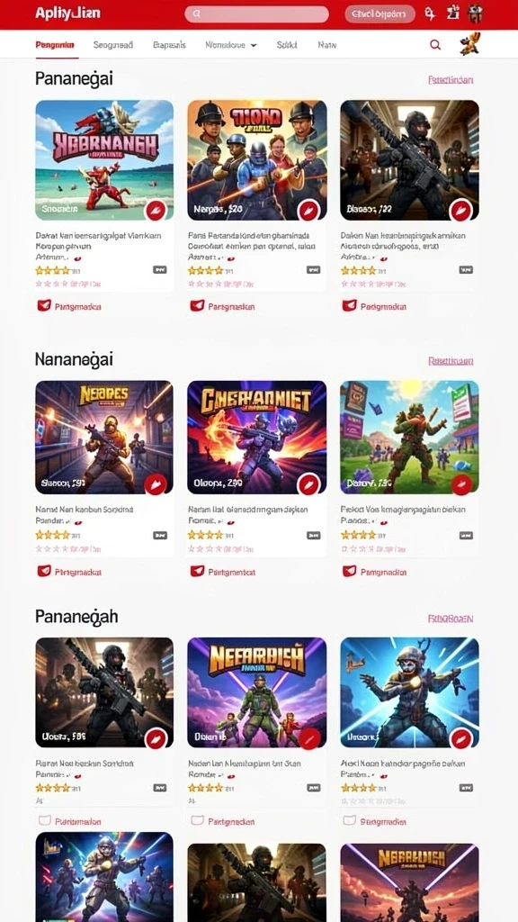 mamibet - Antarmuka pengguna yang sederhana dan intuitif.