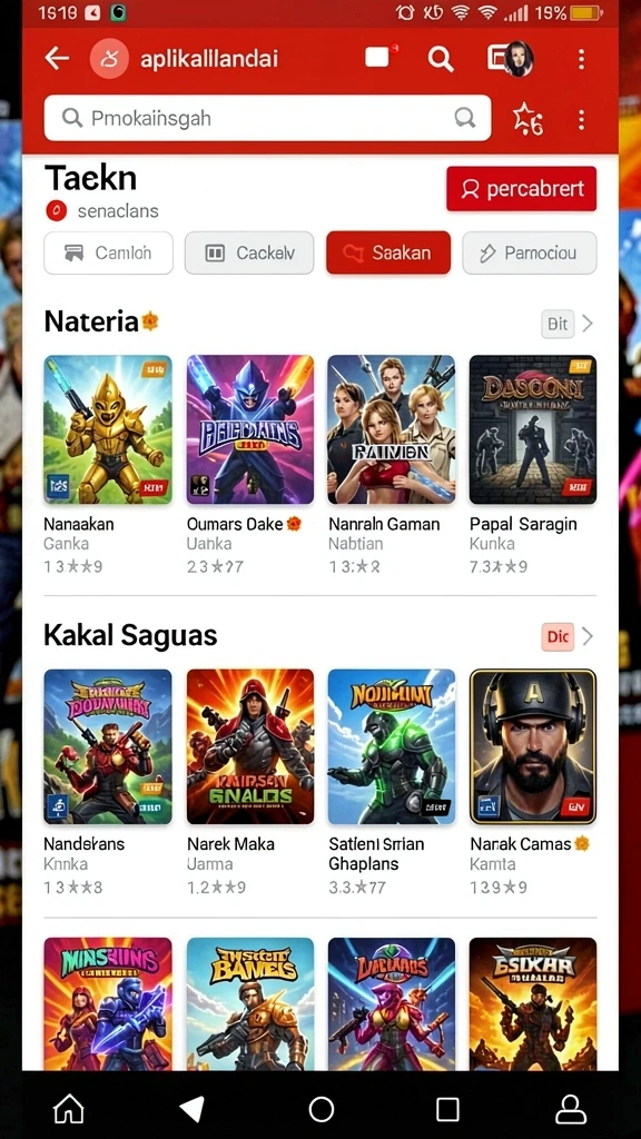 nuts777 - Tampilan antarmuka yang menarik dan mudah dinavigasi.