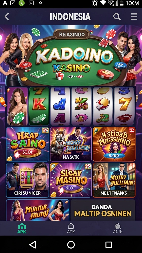 pakde4d - Tampilan layar utama PAKDE4D yang menarik dan intuitif.