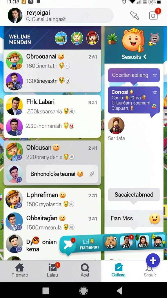 pisang123 - Bergabung dengan teman dalam mode multiplayer.
