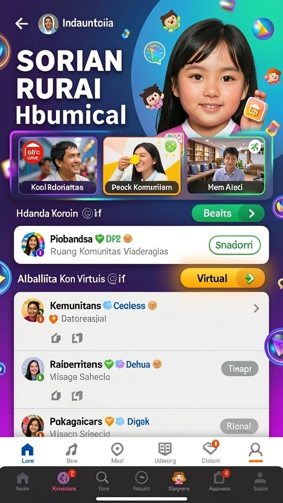 rusa33 - Tampilan antarmuka yang sederhana dan intuitif.