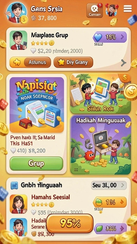 vv62 - Tangkapan layar menunjukkan lingkungan permainan yang memukau.